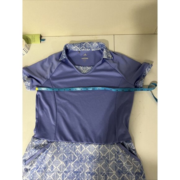 Adidas Purple Nylon Golf Dress Womens Size 10 - Picture 10 of 12